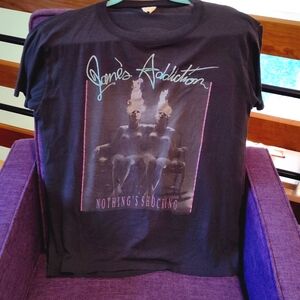 Vintage 1988 Jane's Addiction Nothing's Shocking Shirt